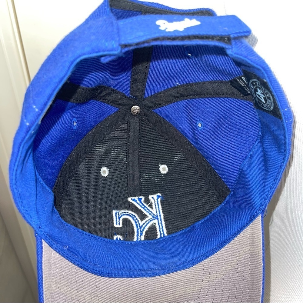 Kansas City Royals Franchise Two Tone Gray 47 Brand Adjustable Hat - Picture 9 of 10